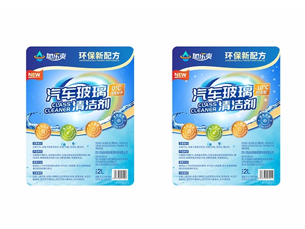 加乐爽汽车玻璃清洁剂标签